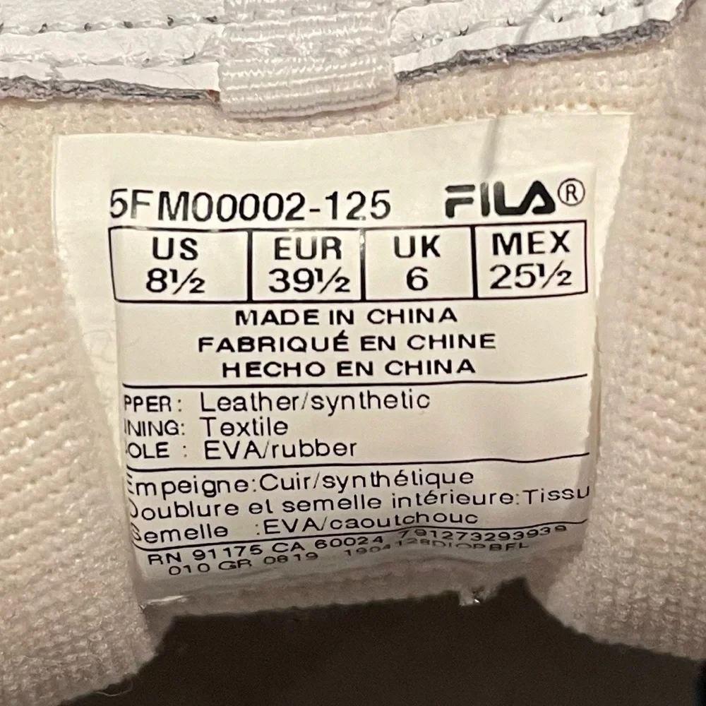 Filla Disruptor ll (Women’s size 8.5) - Picture 2 of 4